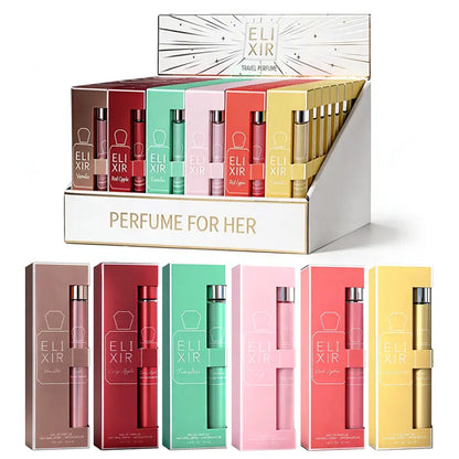 Indulge in Luxury with Our Premium 6-Piece Women’s Eau De Parfum Set - Travel Size, Long-Lasting Scents for Every Occasion!