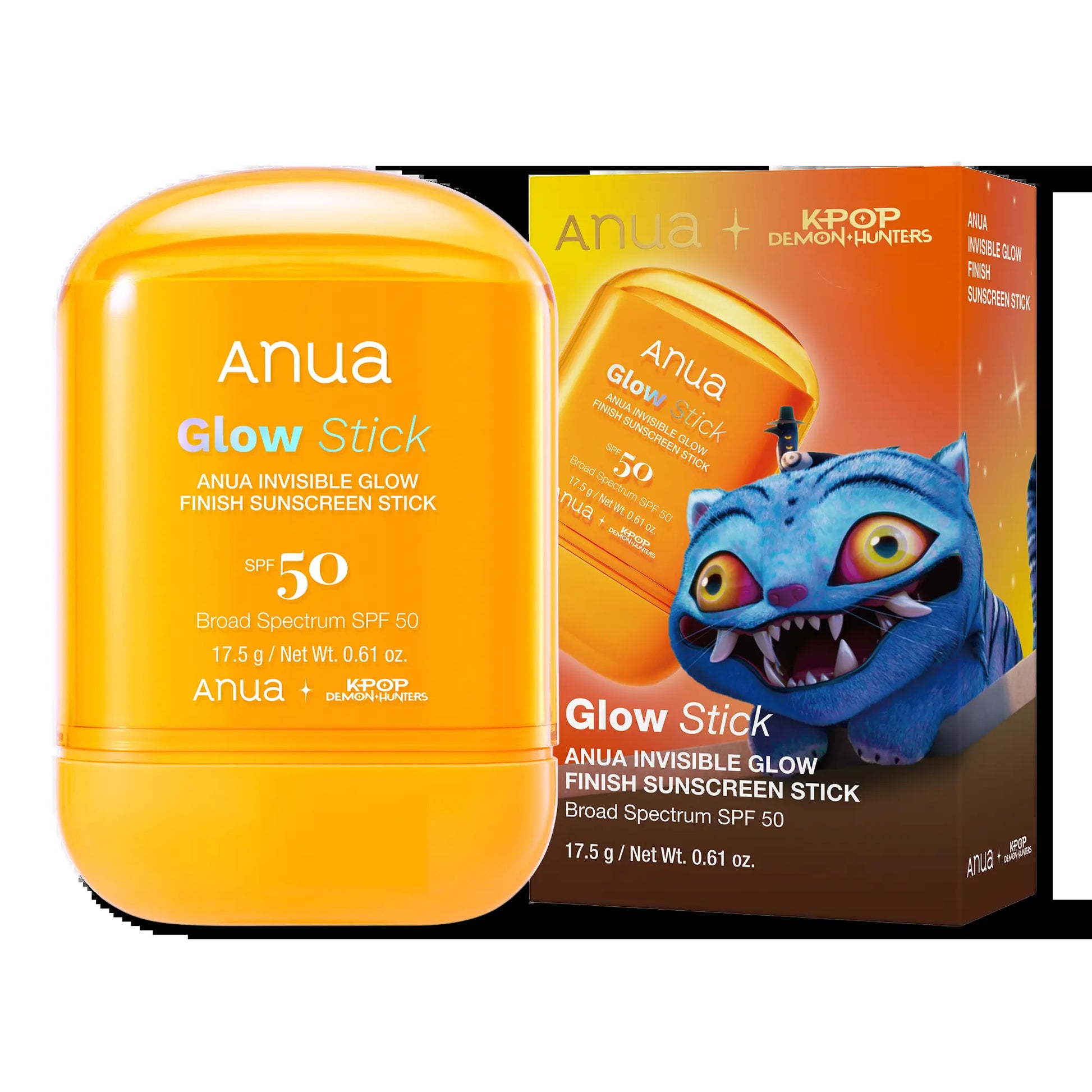 ANUA Kpop Demon Hunters Invisible Glow Sunscreen Stick