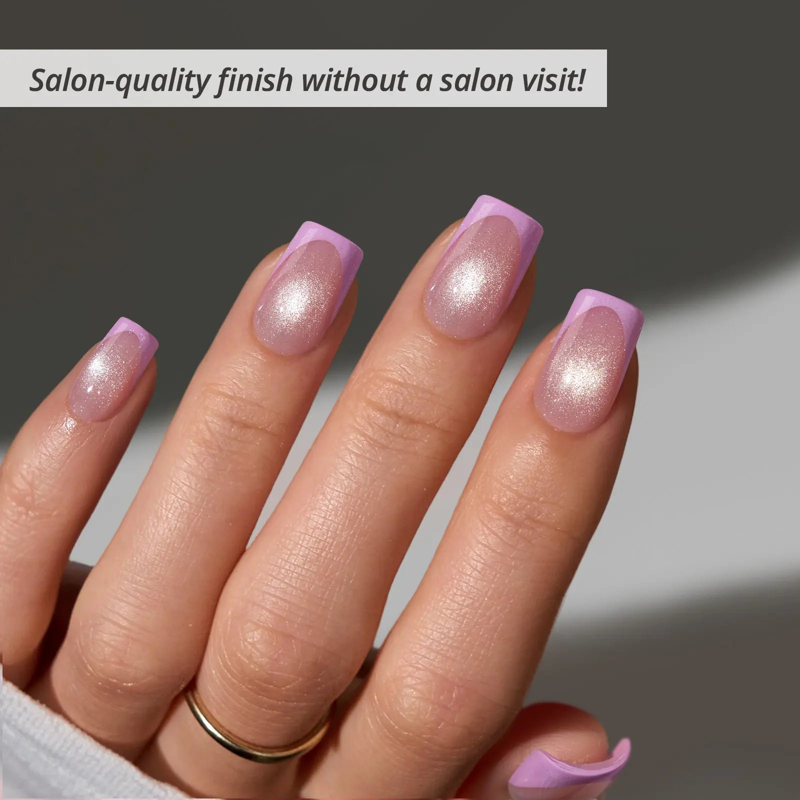 Transform Your Look with Btartboxnails XCOATTIPS: 5 Vibrant Pastel French Tip Press-On Nails in Square, Almond, Coffin, or Stiletto Styles - Enjoy 4 Weeks of Salon-Quality Wear at Home!