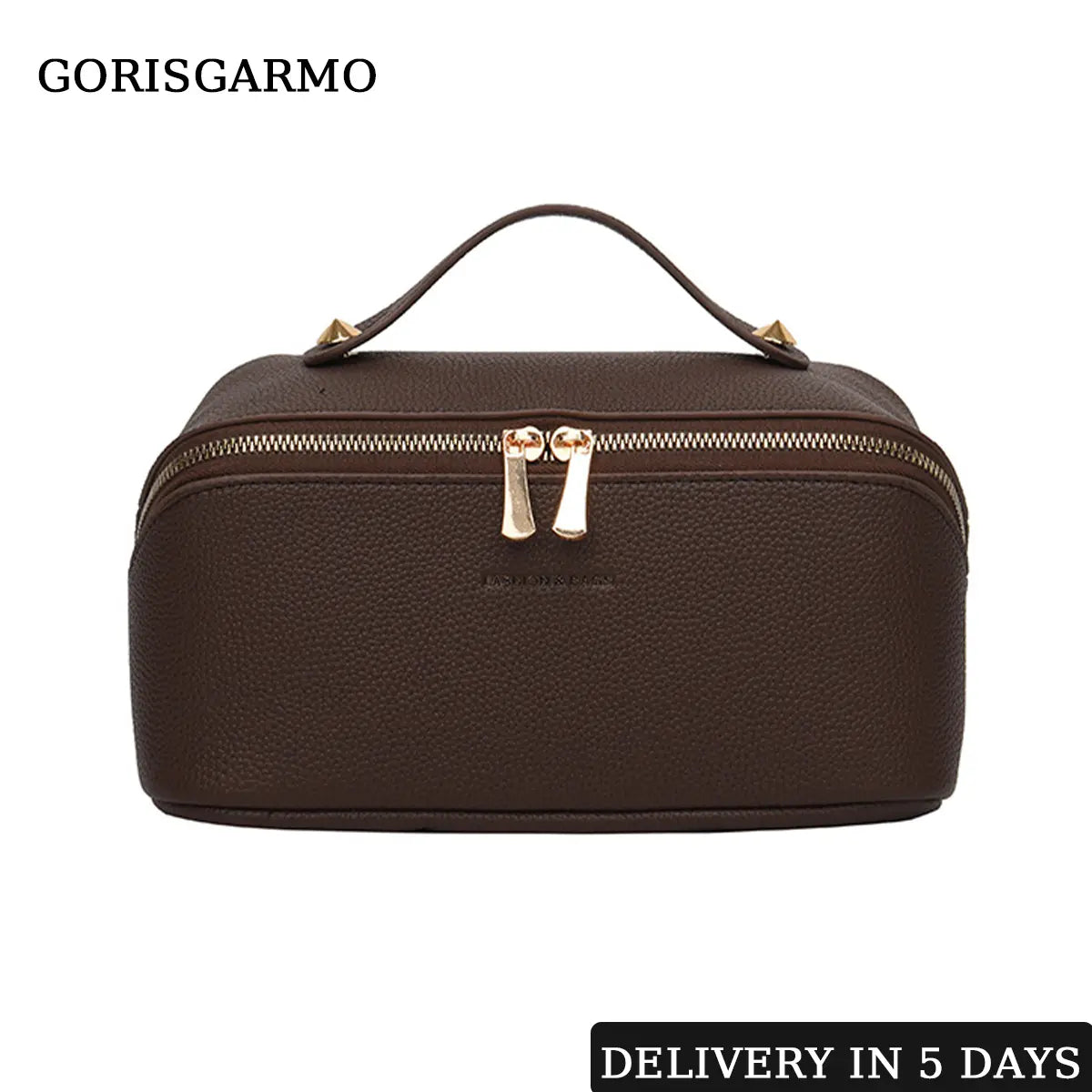 Large Capacity Waterproof Travel Makeup Bag for Women - Portable Flat Toiletry Organizer