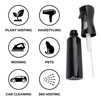 Elevate Your Styling Game with Our Continuous Mist Hair Spray Bottle - Perfect for Barbers, Salons, and Plant Care!