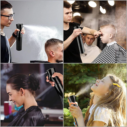 Elevate Your Styling Game with Our Continuous Mist Hair Spray Bottle - Perfect for Barbers, Salons, and Plant Care!