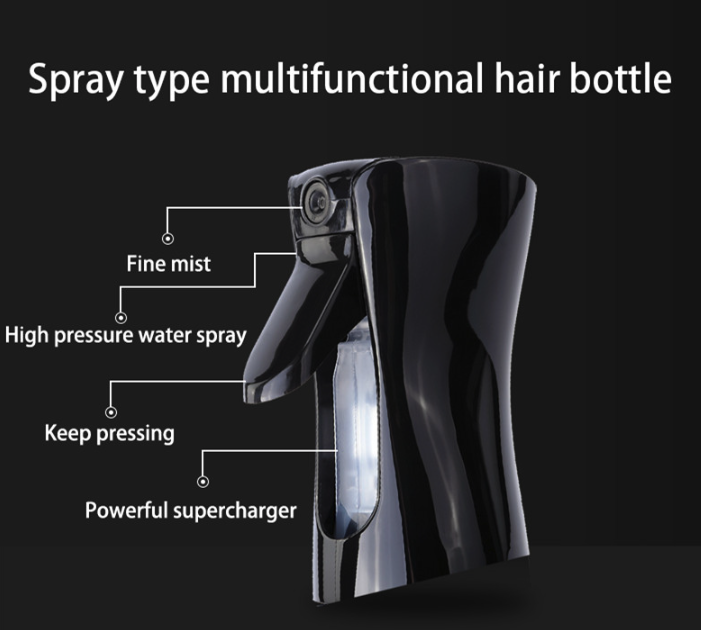Elevate Your Styling Game with Our Continuous Mist Hair Spray Bottle - Perfect for Barbers, Salons, and Plant Care!