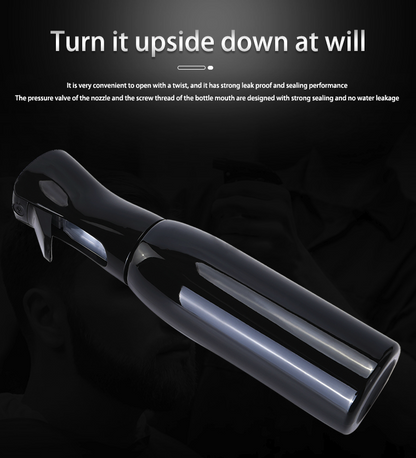 Elevate Your Styling Game with Our Continuous Mist Hair Spray Bottle - Perfect for Barbers, Salons, and Plant Care!