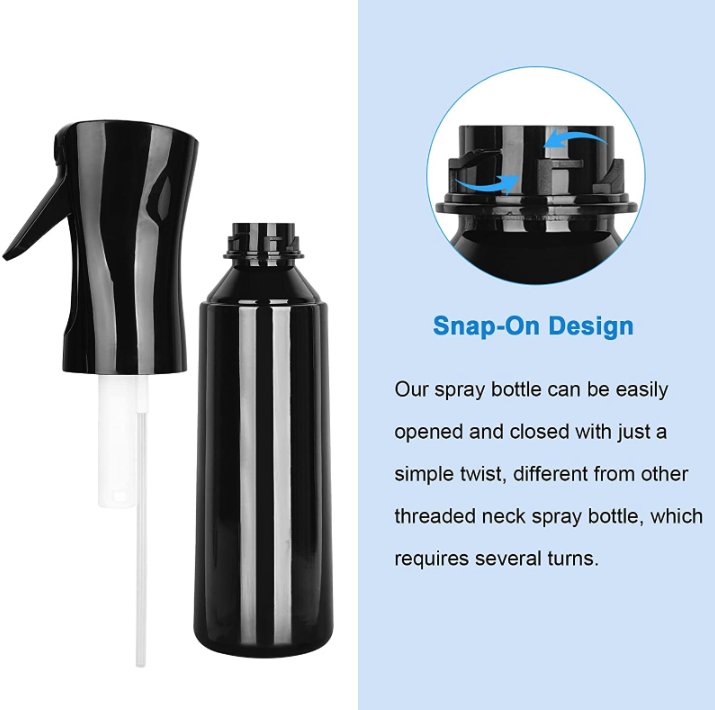 Elevate Your Styling Game with Our Continuous Mist Hair Spray Bottle - Perfect for Barbers, Salons, and Plant Care!