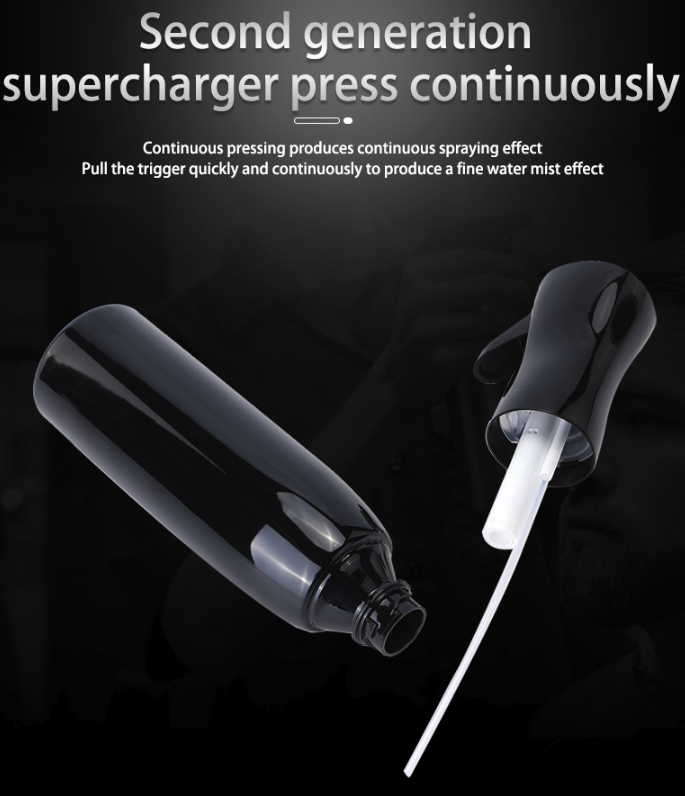 Elevate Your Styling Game with Our Continuous Mist Hair Spray Bottle - Perfect for Barbers, Salons, and Plant Care!
