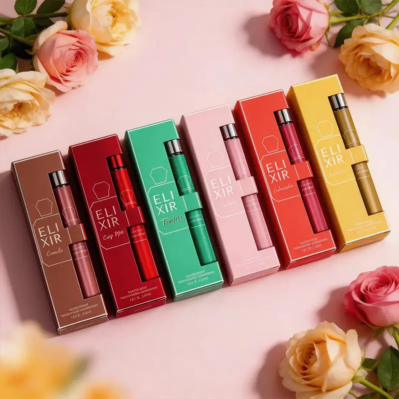 Indulge in Luxury with Our Premium 6-Piece Women’s Eau De Parfum Set - Travel Size, Long-Lasting Scents for Every Occasion!