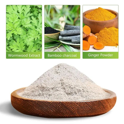 Bamboo Charcoal Detox Patches for Foot Revitalization - Herbal Pads for Stress Relief and Enhanced Sleep Quality