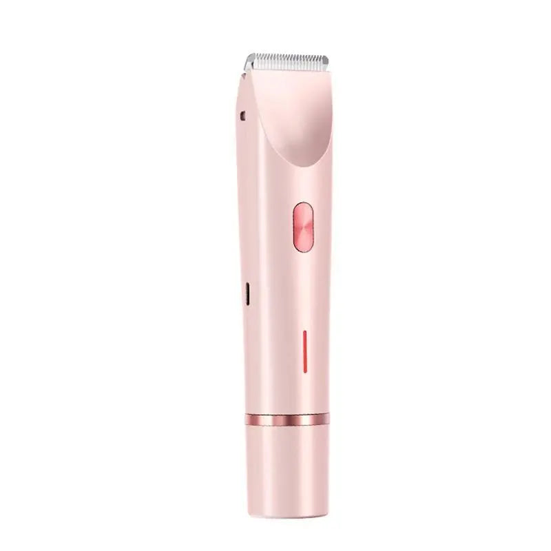 Electric Bikini Trimmer for Women, Rechargeable 2 in 1 Body & Facial Hair Removal, Waterproof Wet & Dry Use Trimmer for Women