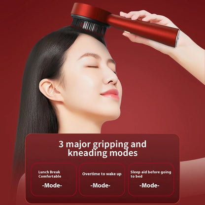 Revitalize Your Hair with the Electric Massage Comb: Vibration & Red Light Therapy for Hair Growth and Scalp Relaxation