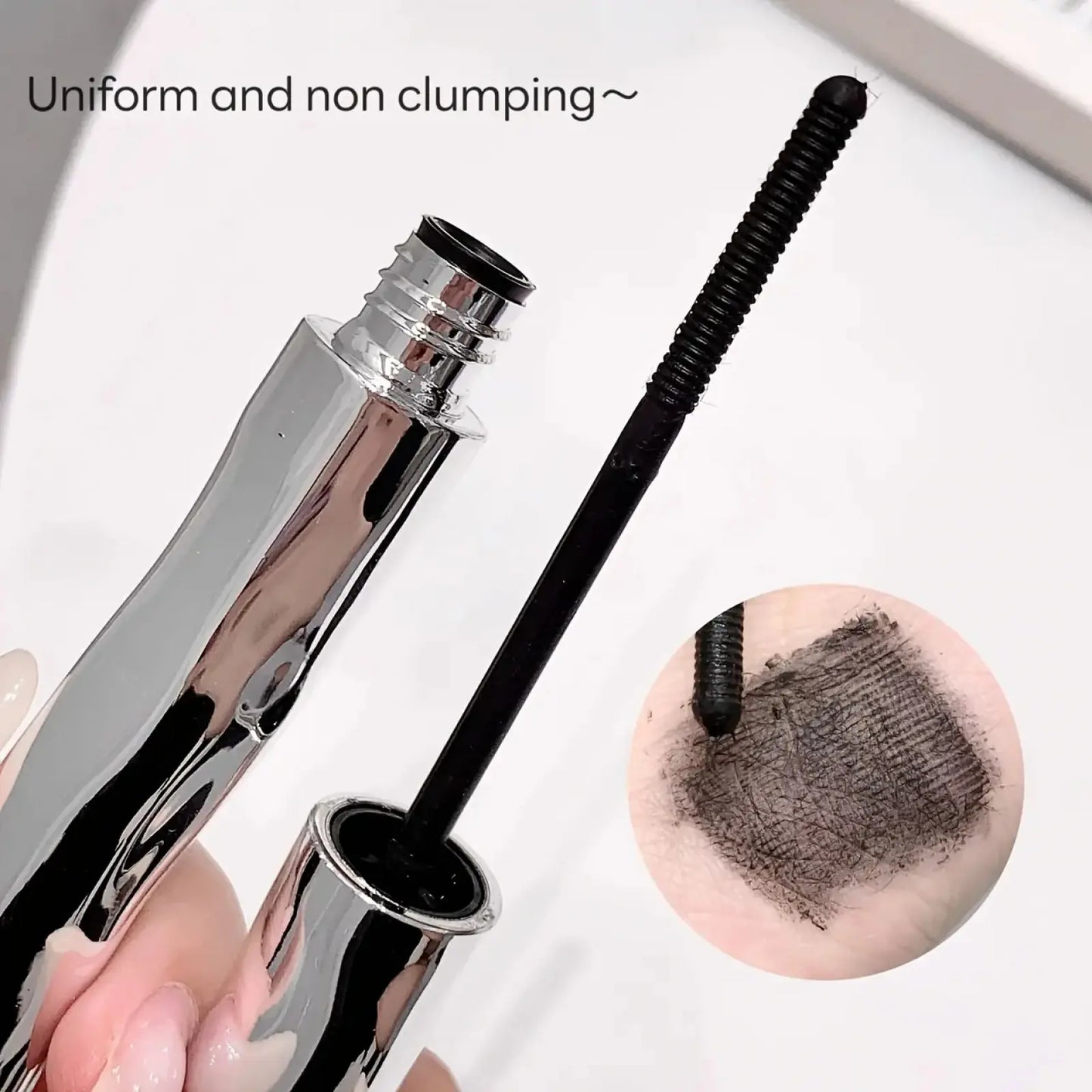 Transform Your Lashes with Our Waterproof Mascara - Thick, Long, and Curled for All-Day Perfection