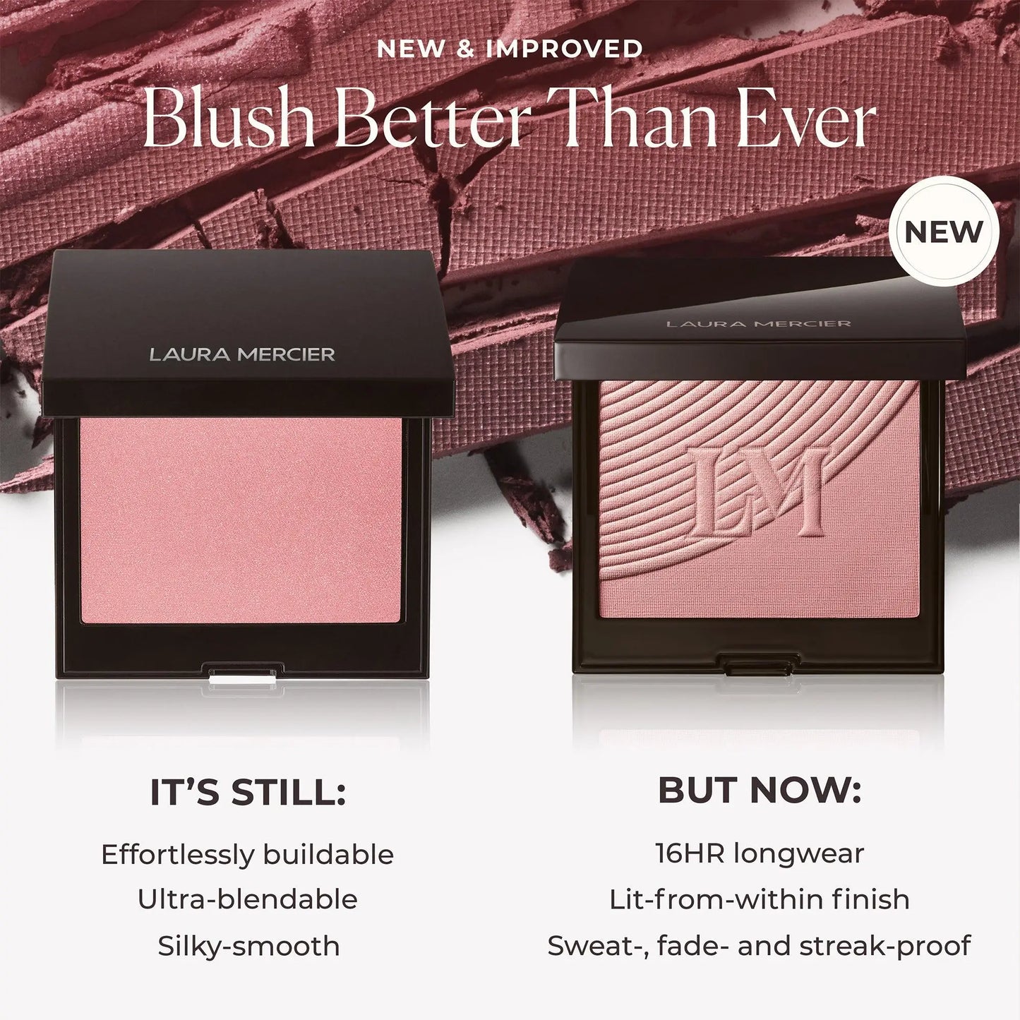 Laura Mercier Blush Color Infusion Duo - 16HR Flush, Buildable Color